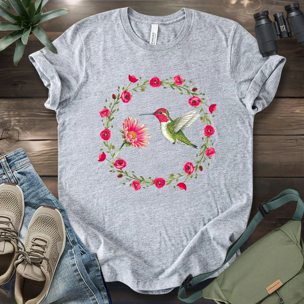 Anna Hummingbird Of California T-shirt