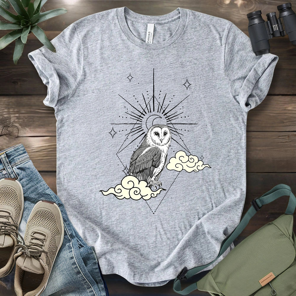 Celestial Barn Owl T-shirt