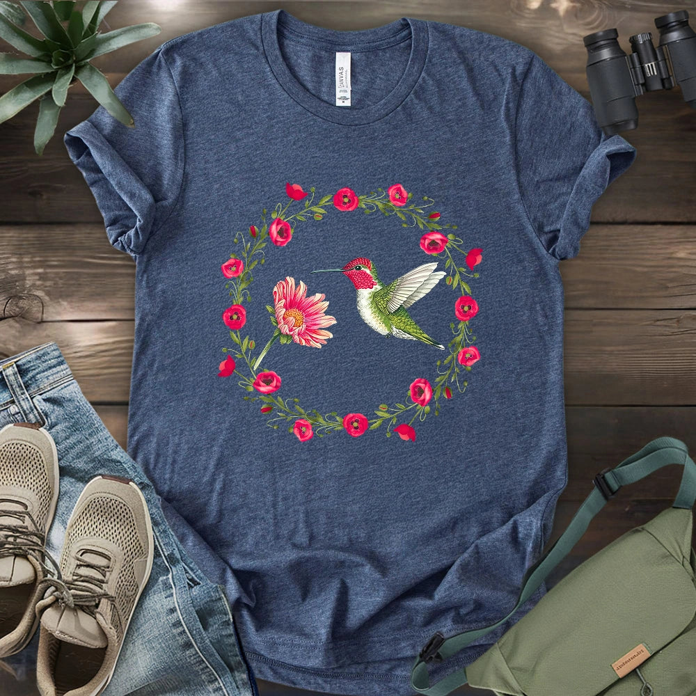 Anna Hummingbird Of California T-shirt