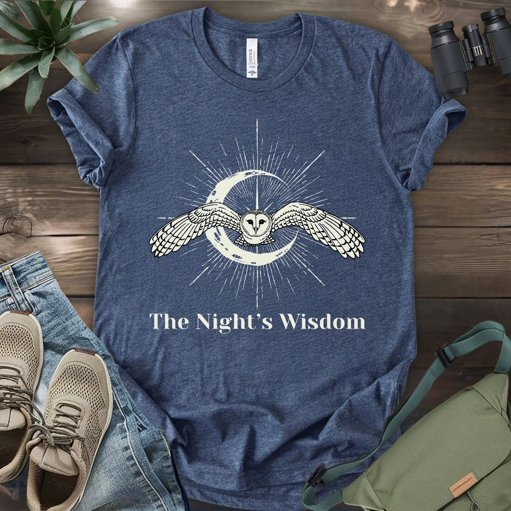 Barn Owl Wisdom T-shirt