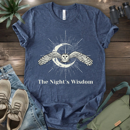 Barn Owl Wisdom T-shirt