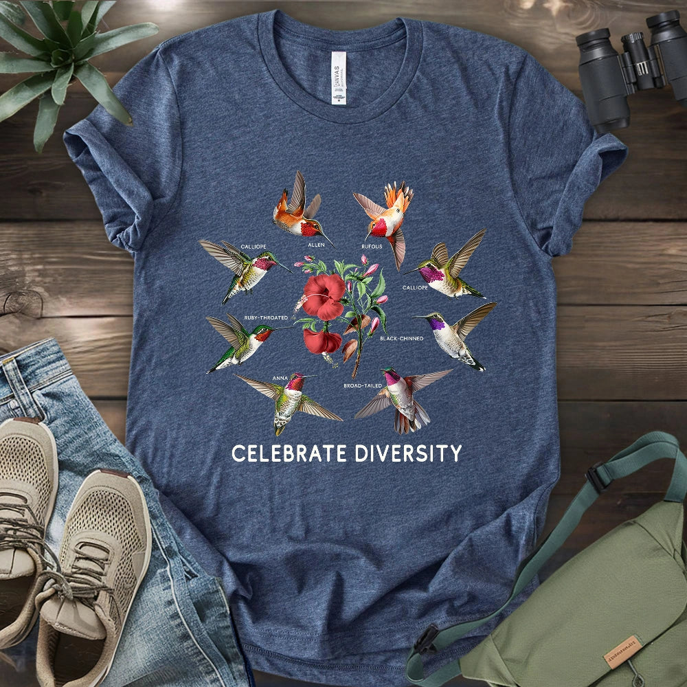 Hummingbird Diversity T-shirt