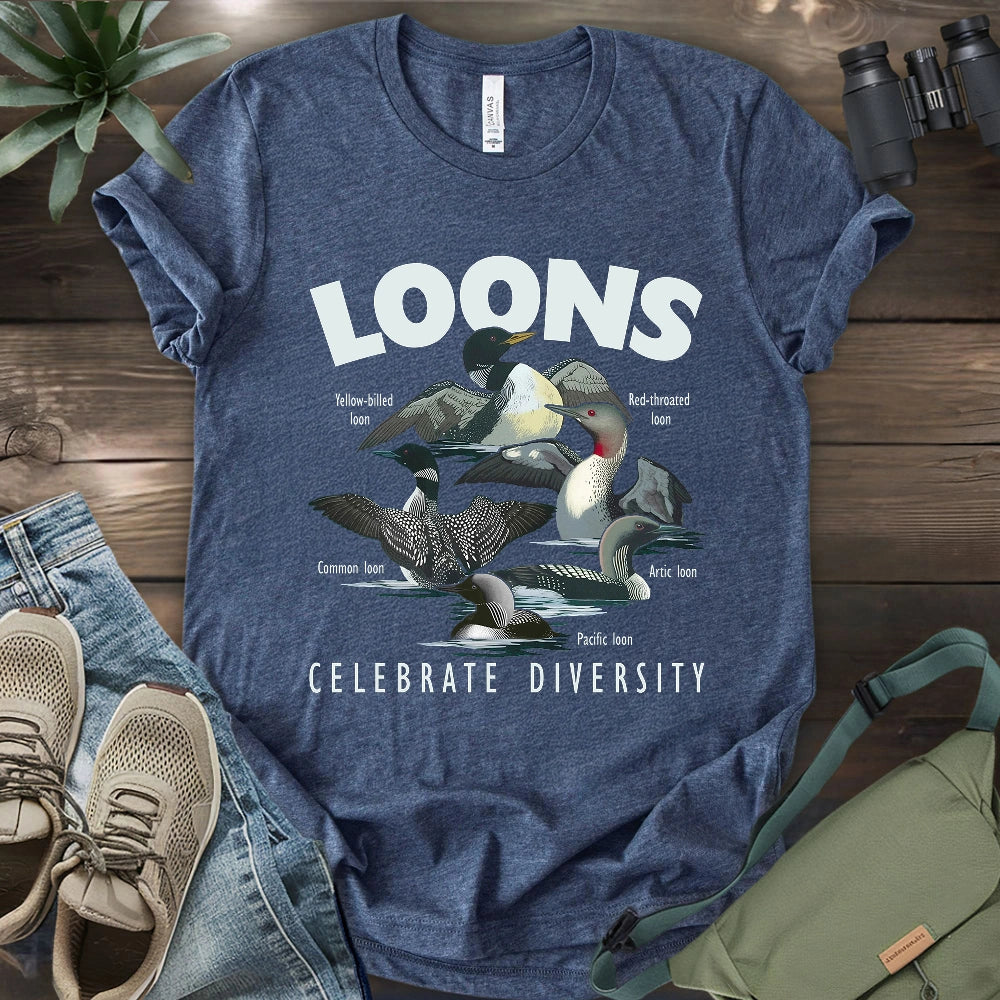 Loon Diversity T-shirt