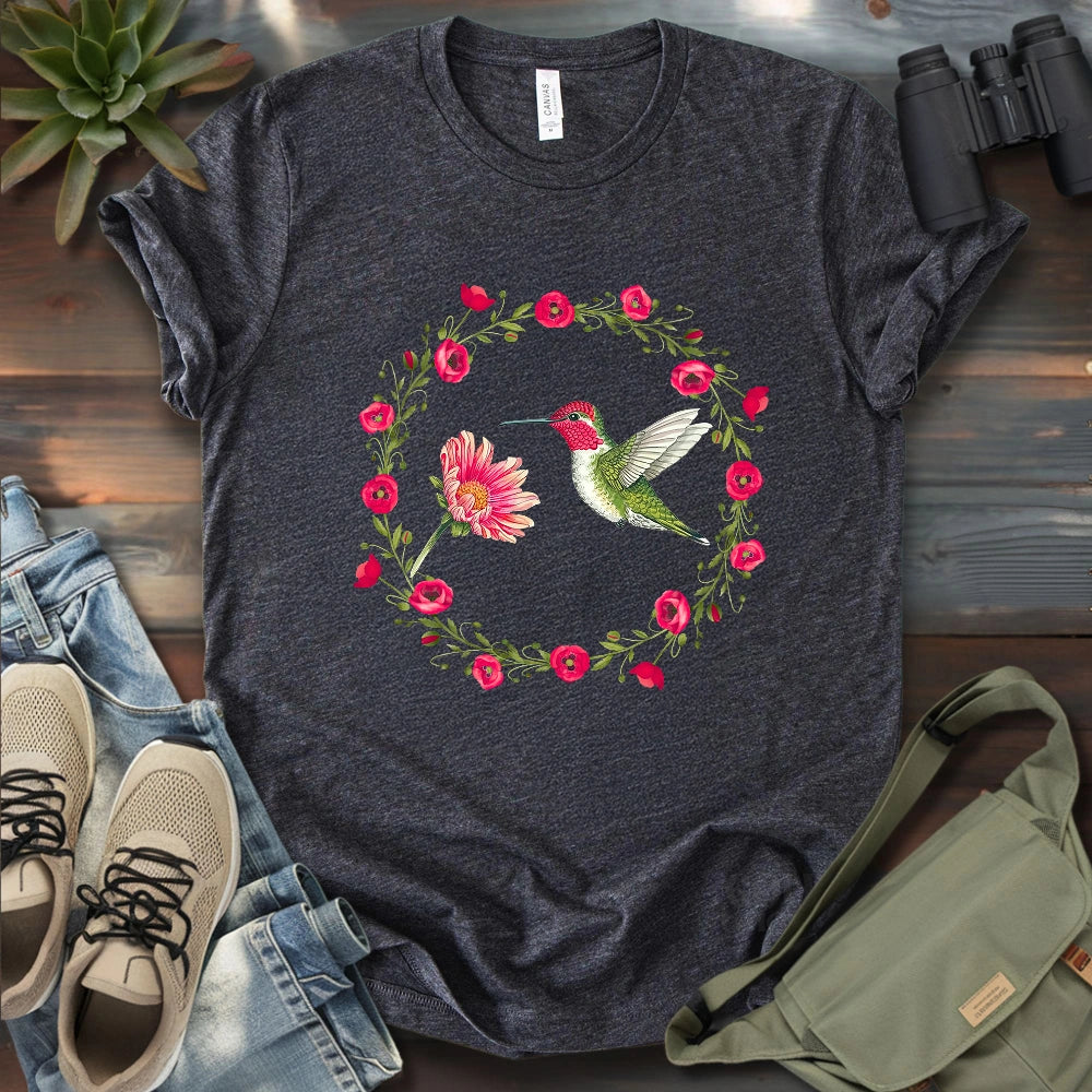 Anna Hummingbird Of California T-shirt
