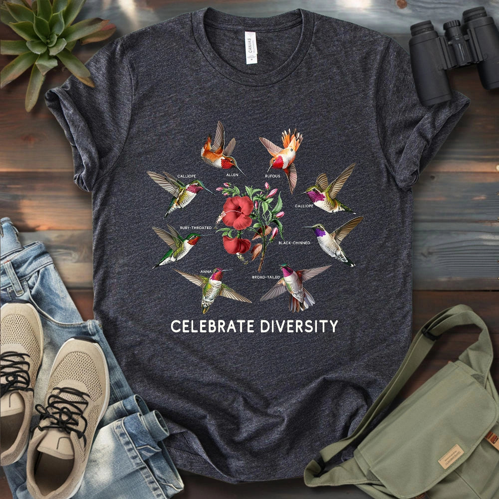 Hummingbird Diversity T-shirt