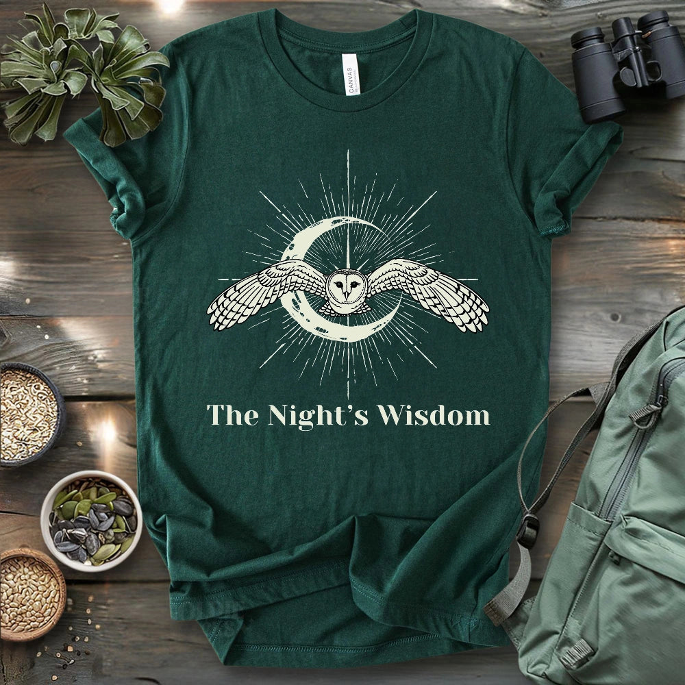 Barn Owl Wisdom T-shirt