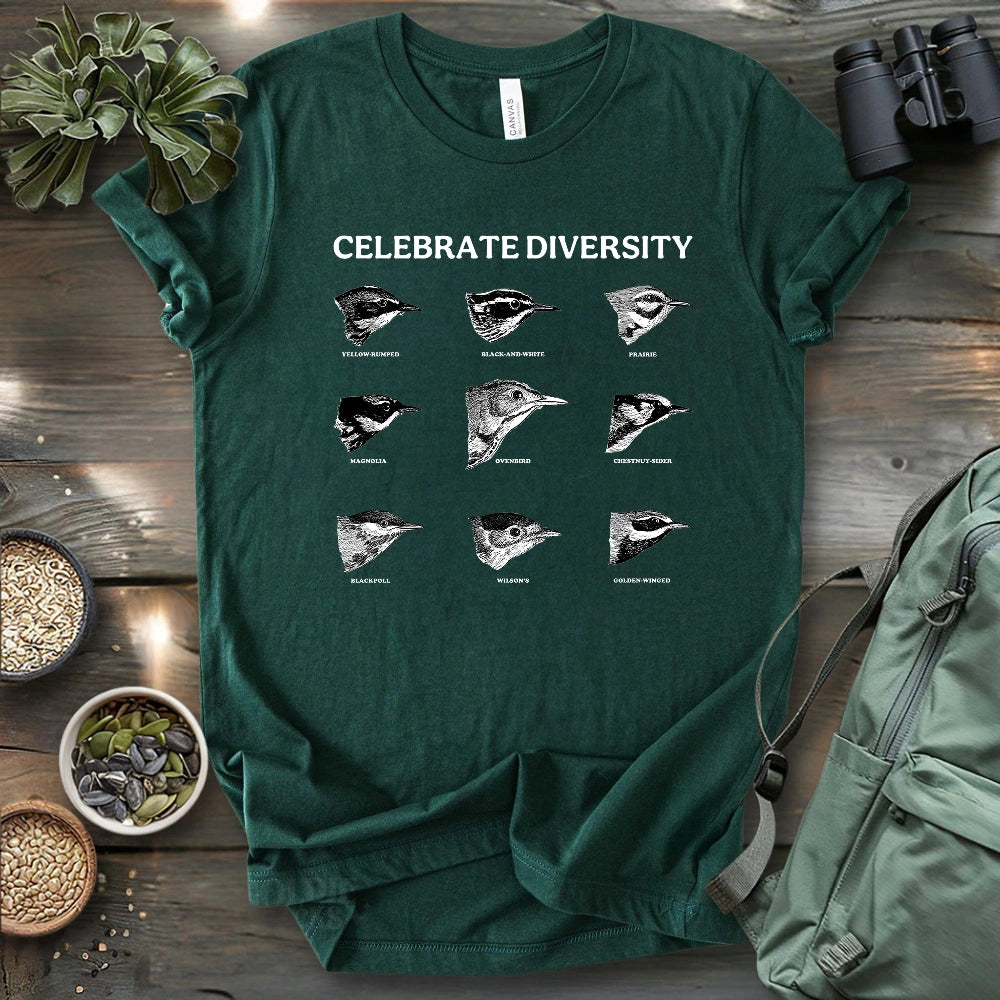 Field Guide to Warblers T-shirt