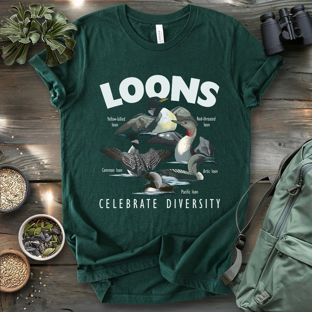 Loon Diversity T-shirt