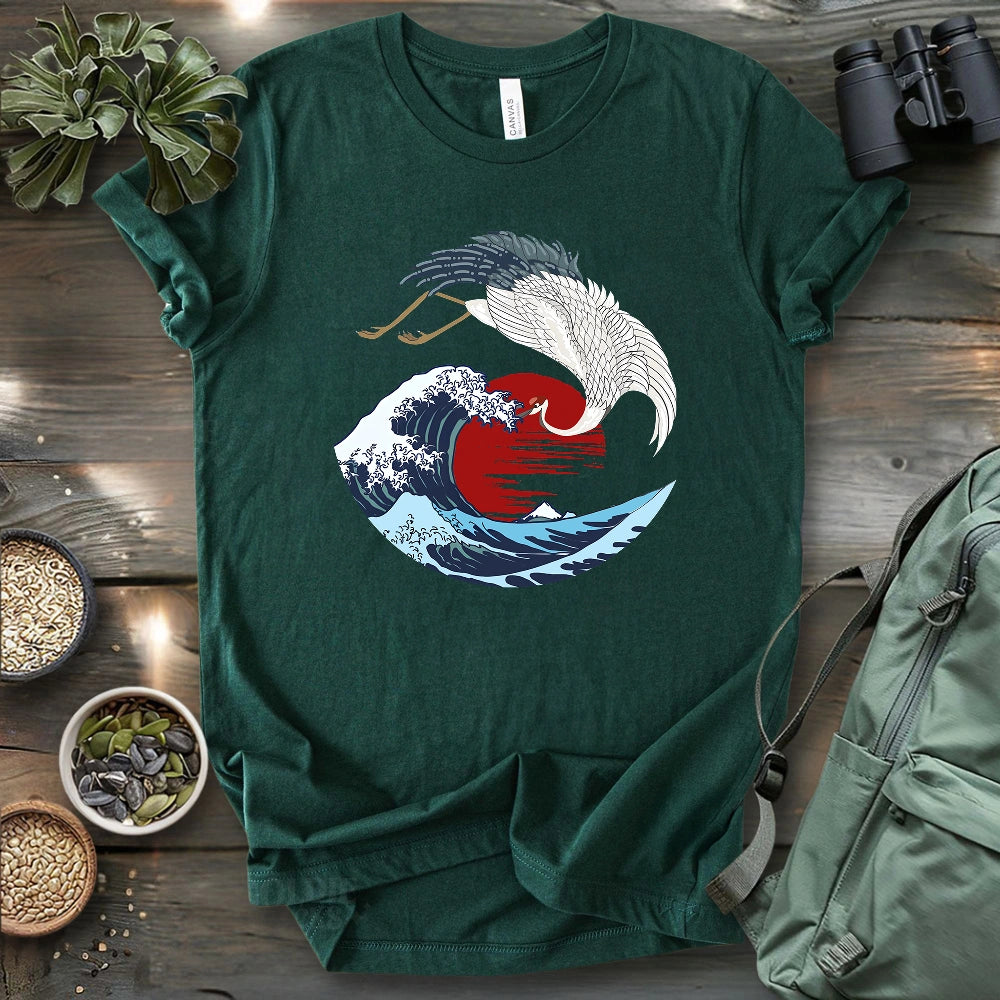 The Japanese Crane T-shirt