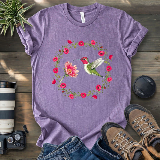 Anna Hummingbird Of California T-shirt
