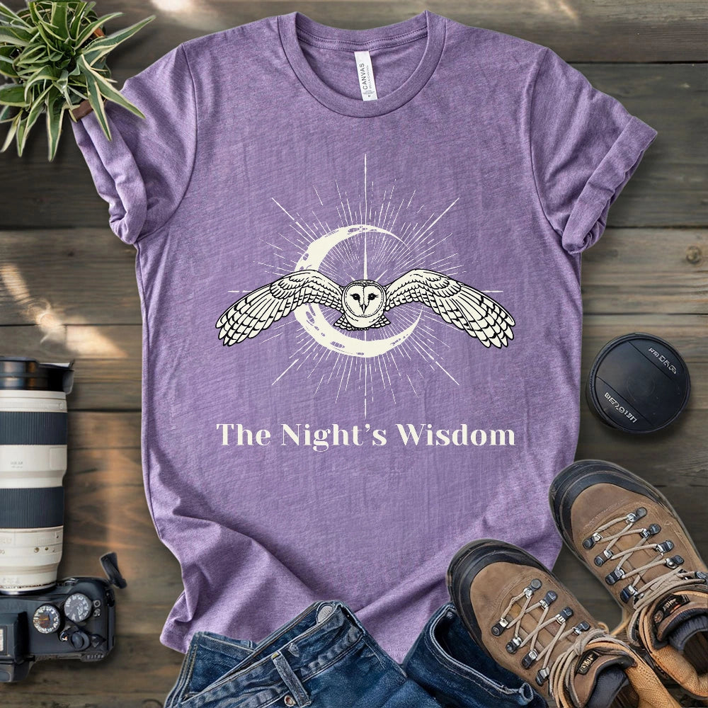 Barn Owl Wisdom T-shirt