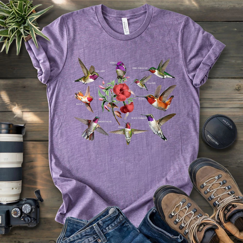 Diversity of Hummingbirds T-shirt