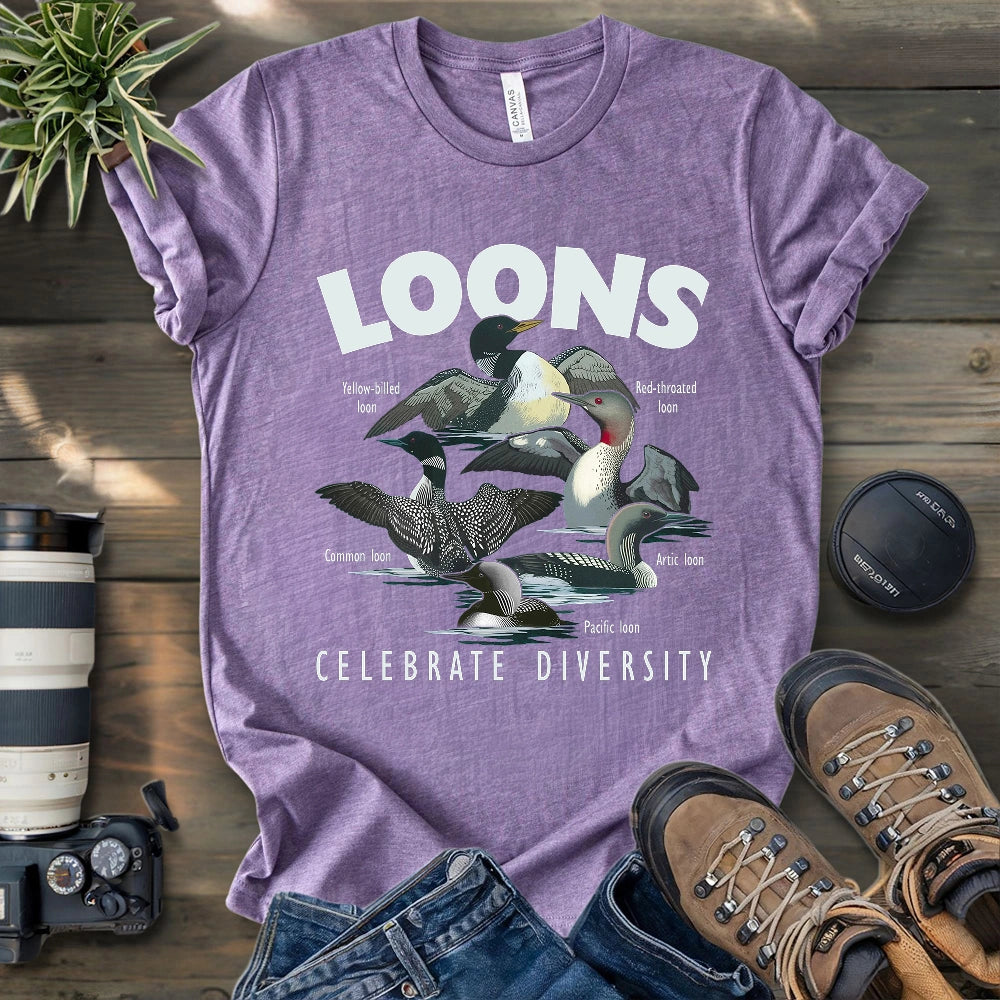 Loon Diversity T-shirt