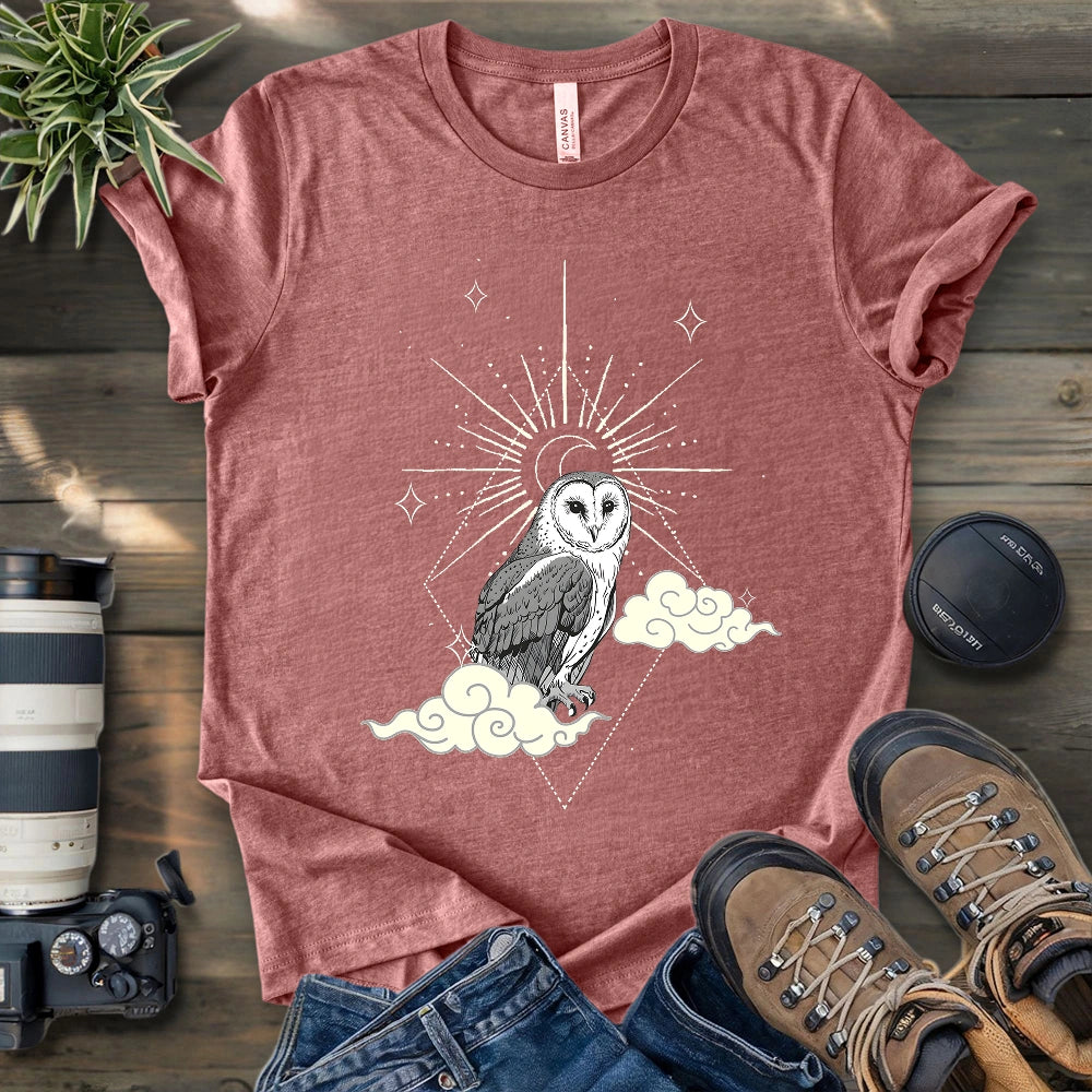 Celestial Barn Owl T-shirt