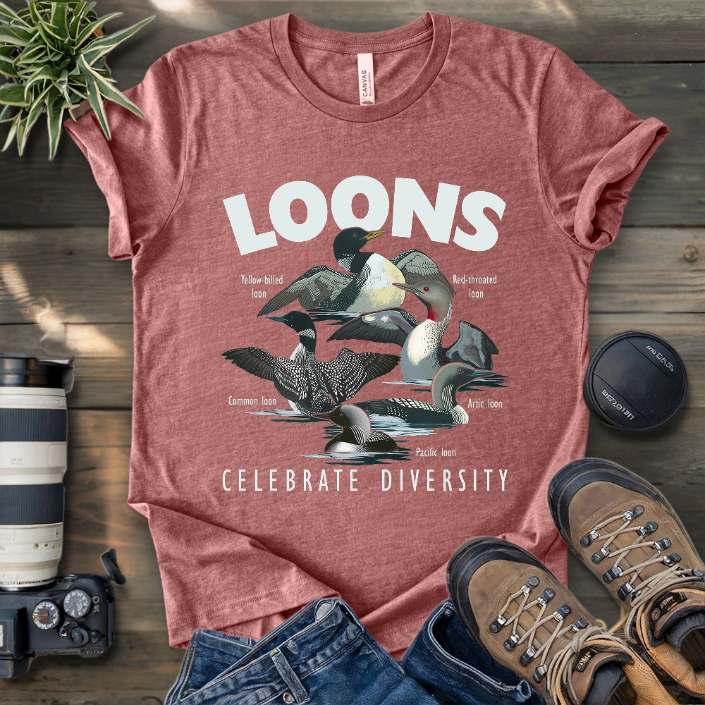 Loon Diversity T-shirt
