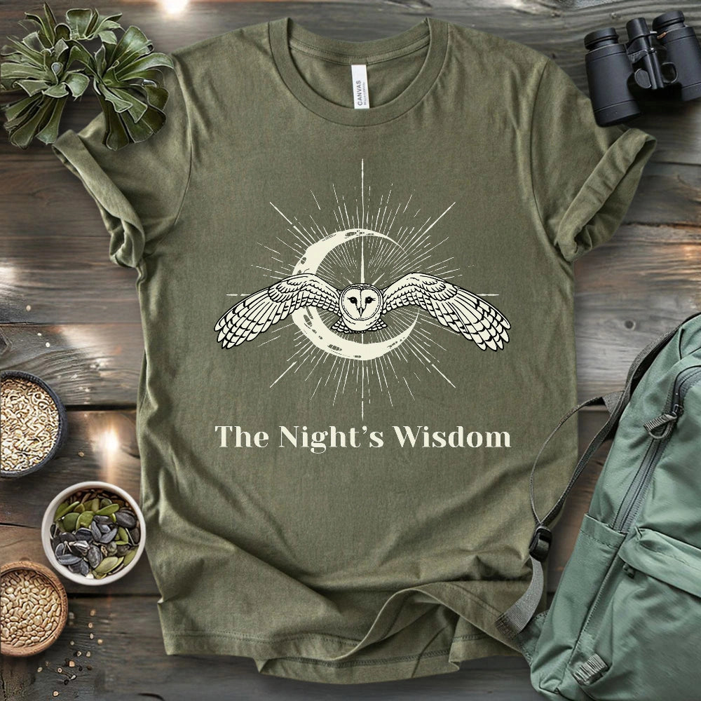 Barn Owl Wisdom T-shirt