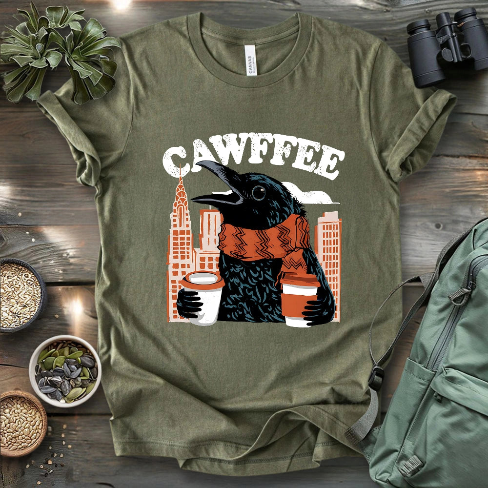 Cawffee Crow T-shirt