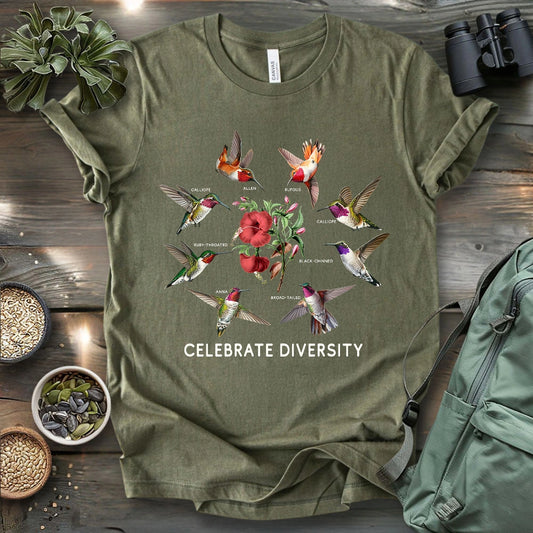 Hummingbird Diversity T-shirt