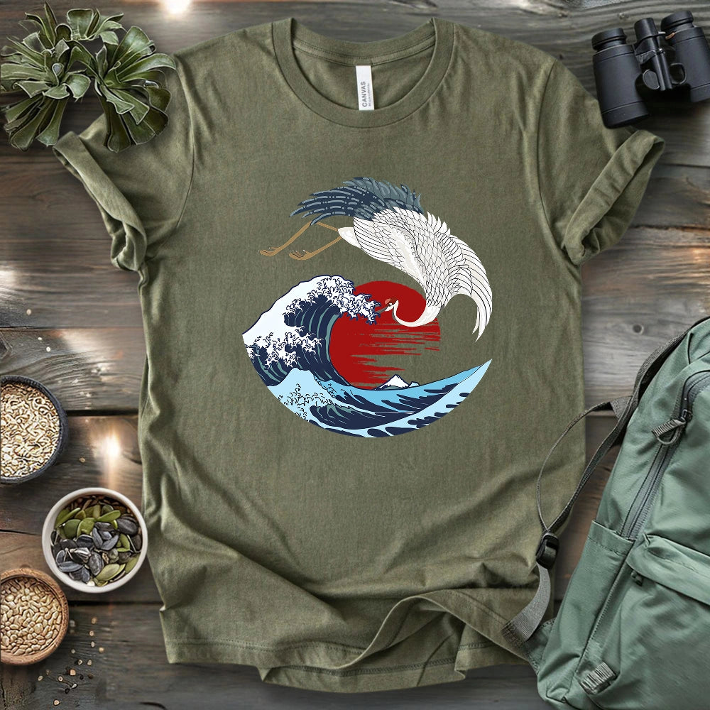 The Japanese Crane T-shirt