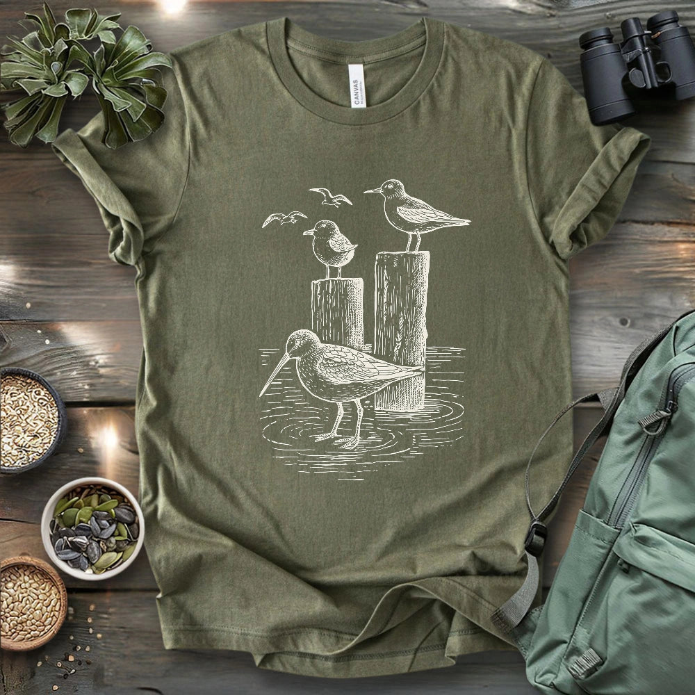 Waders at Rest T-shirt