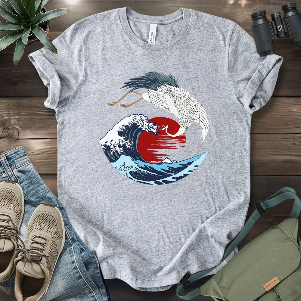 The Japanese Crane T-shirt