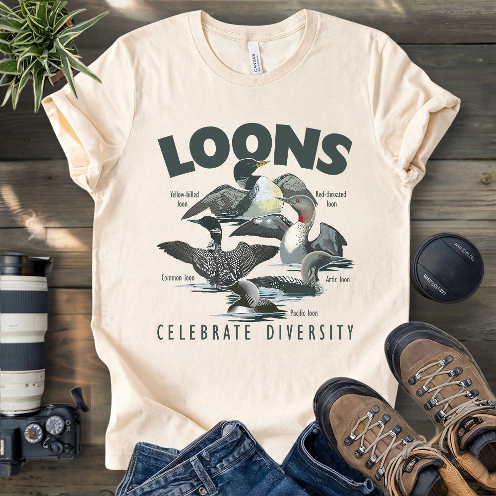 Loon Diversity T-shirt