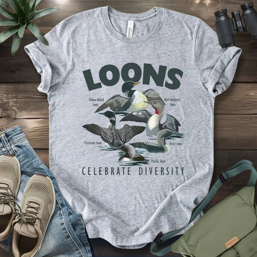 Loon Diversity T-shirt