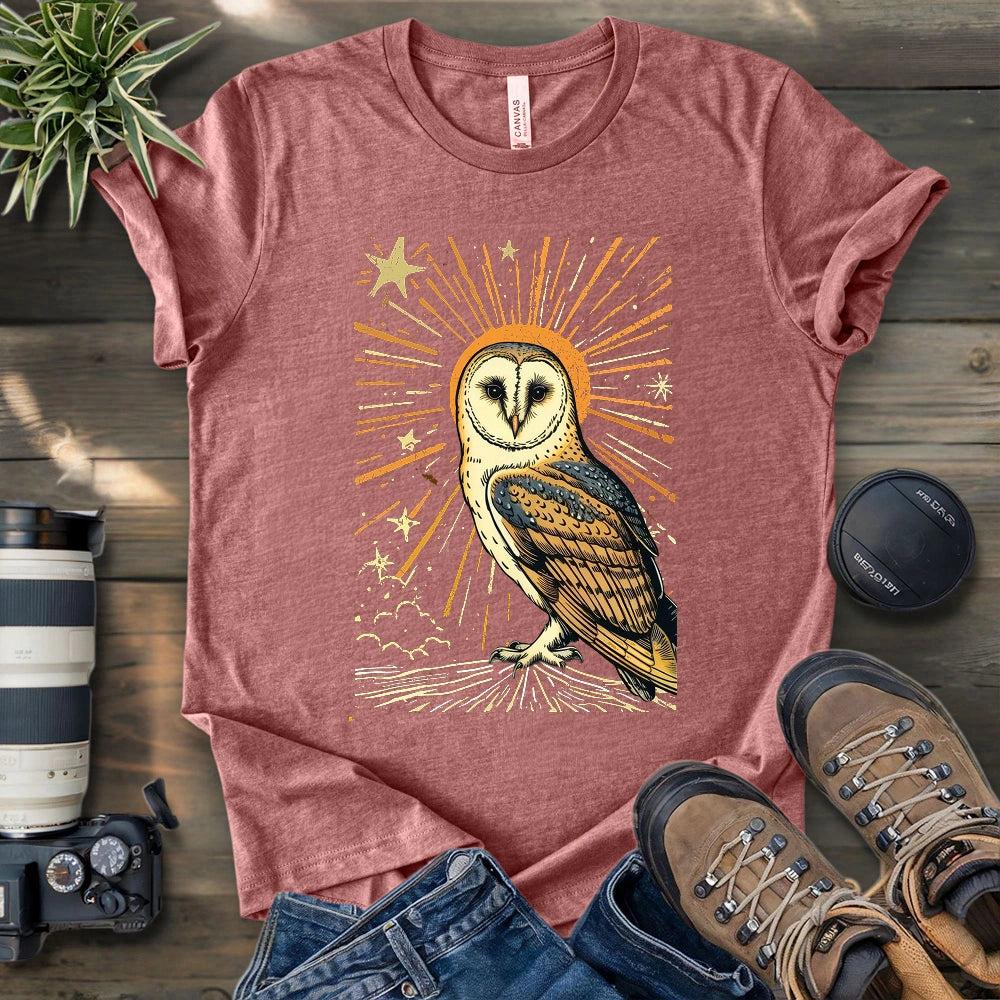Godliness Barn Owl T-shirt