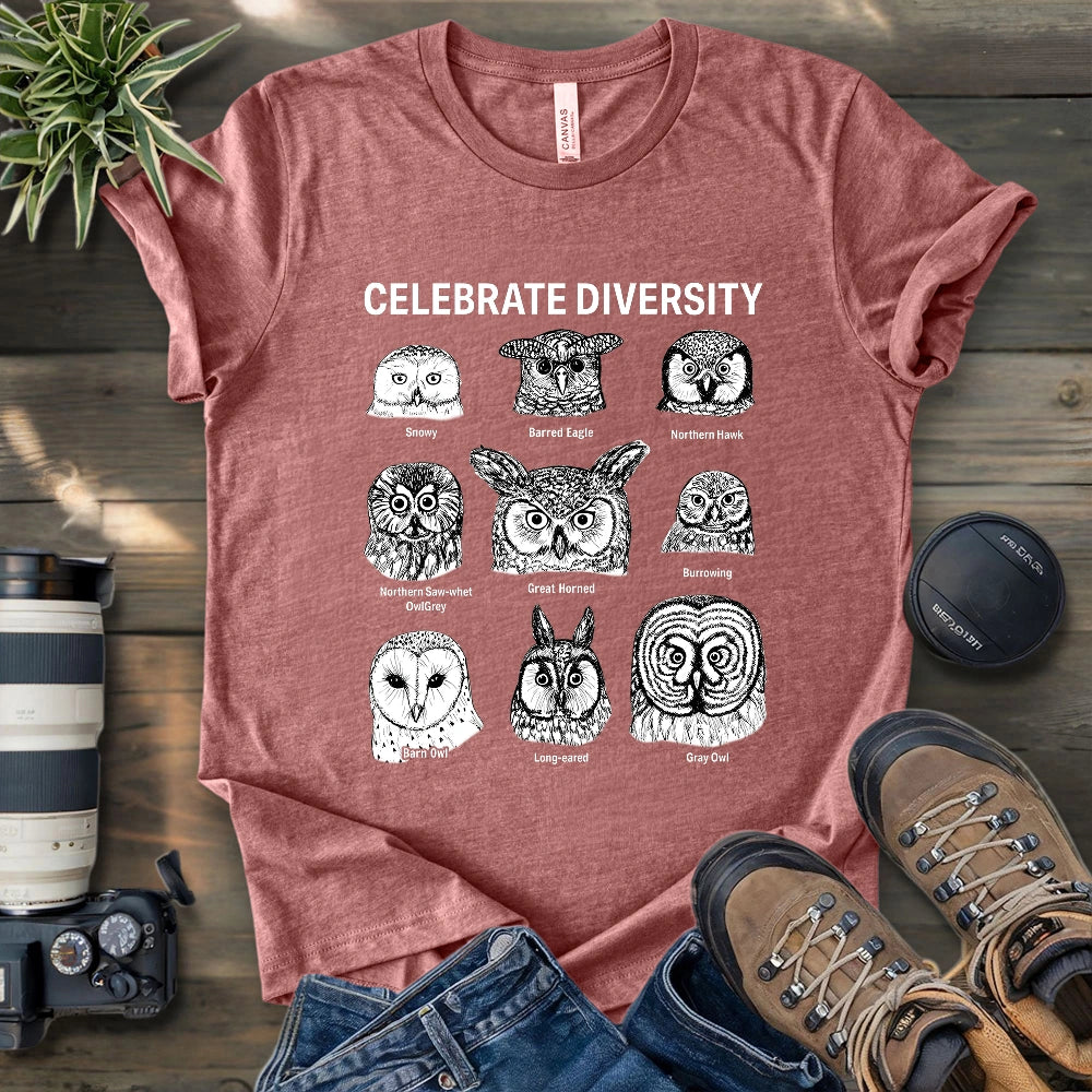 Owl Profiles T-shirt