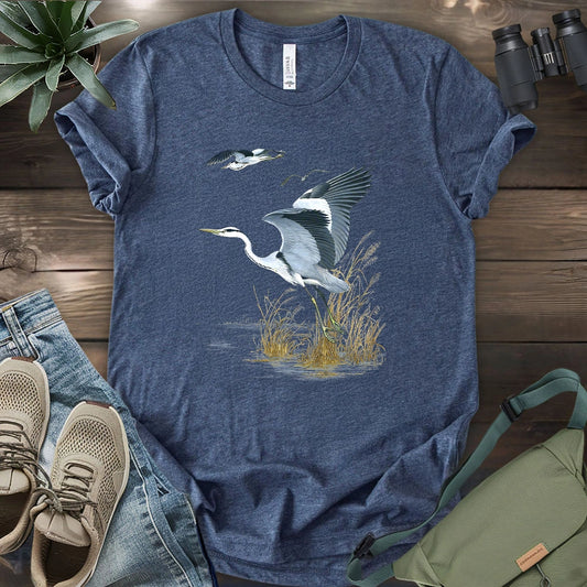 Grace of the Heron T-shirt