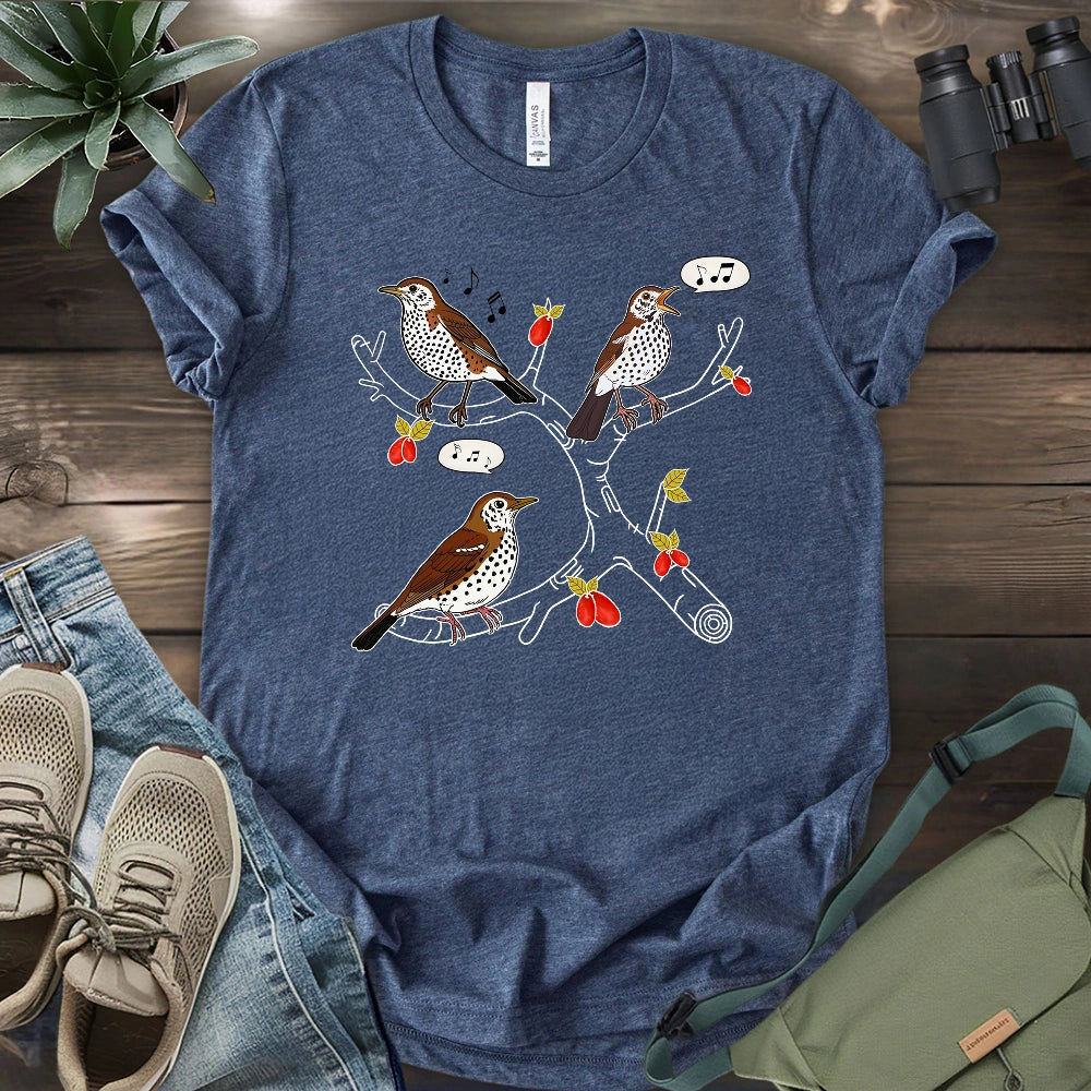 Wood Thrush's Song T-shirt