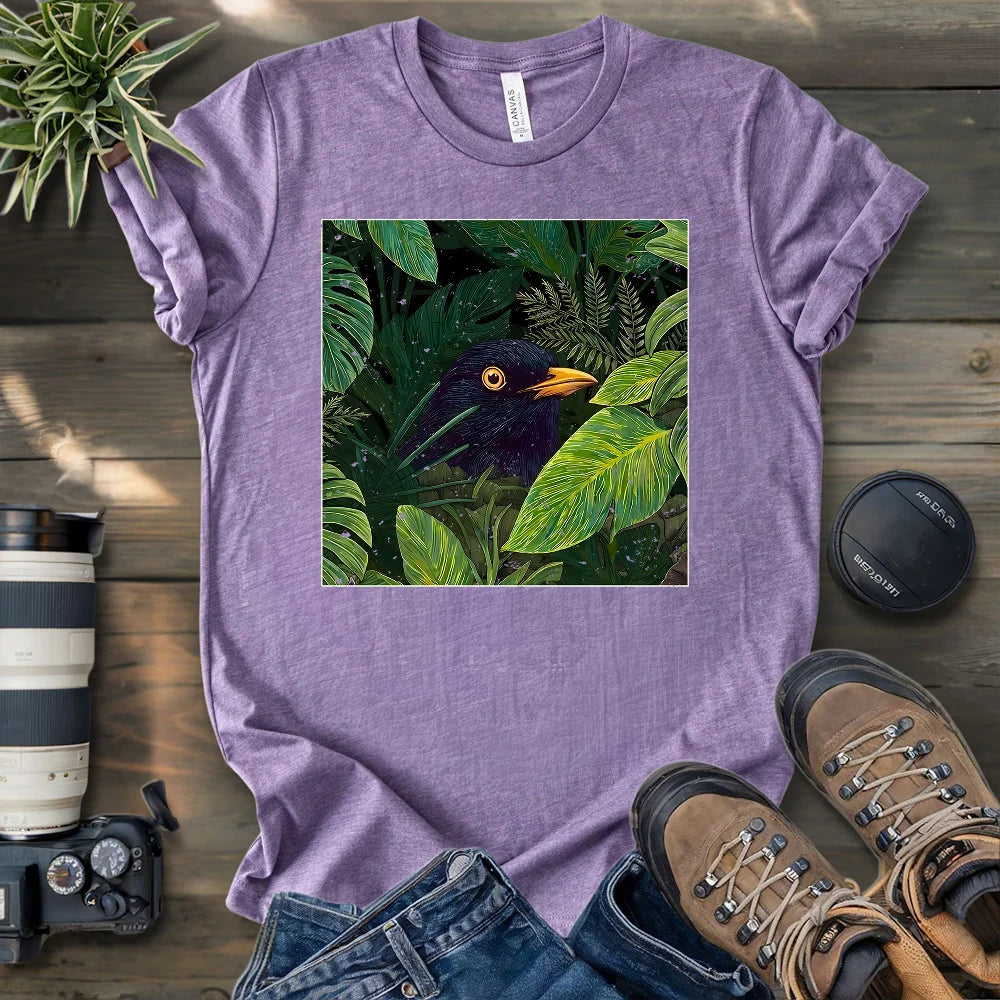 Blackbird In The Forest T-shirt