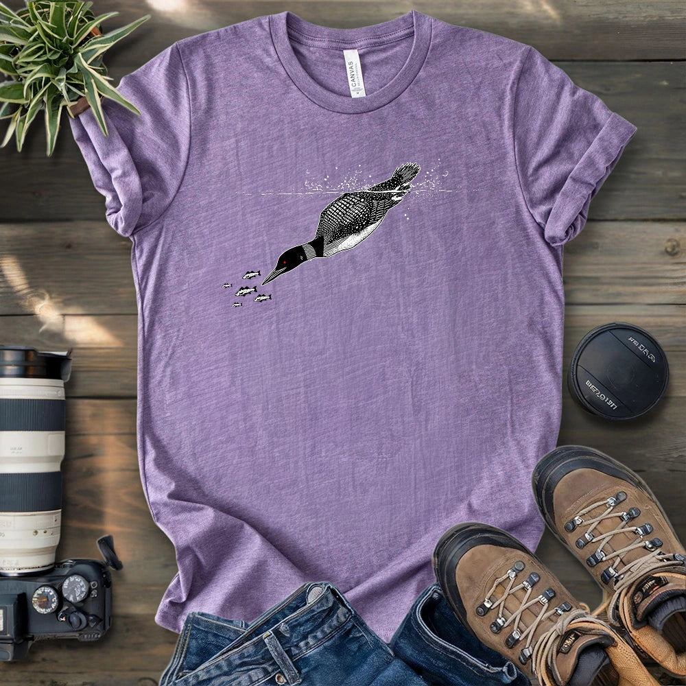 Loon On The Hunt T-shirt