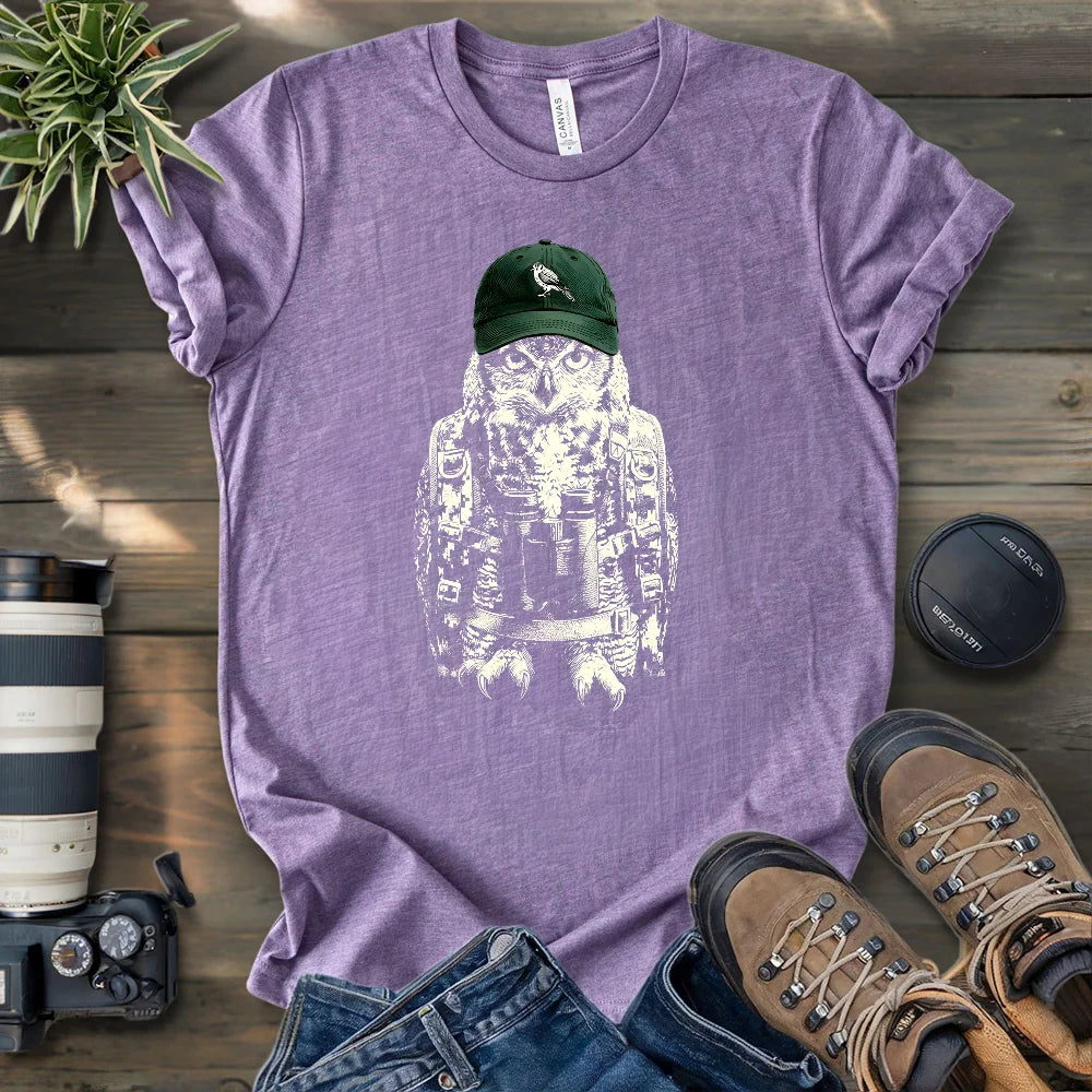 Owl Birding T-shirt