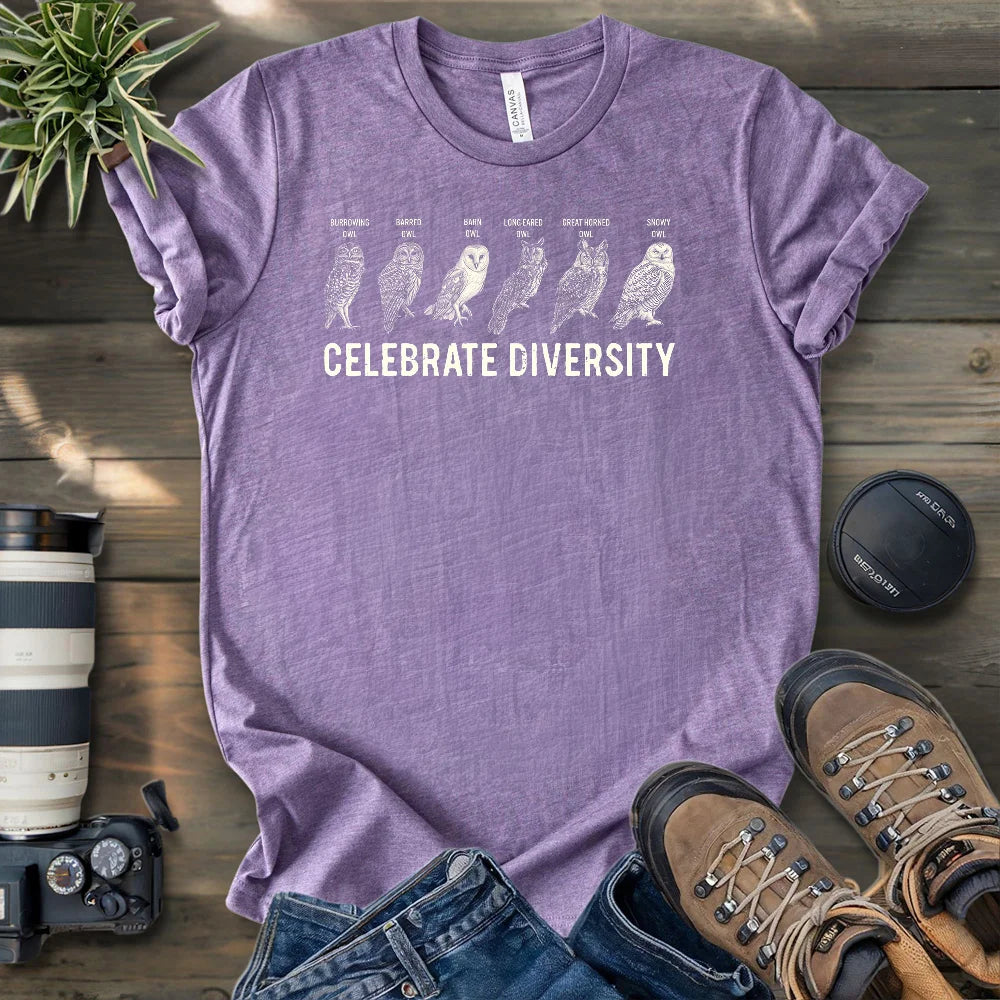 Owl Diversity T-shirt