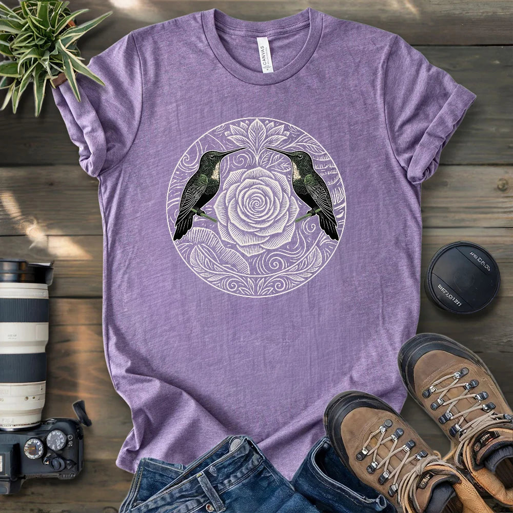 Symmetry in Bloom T-shirt