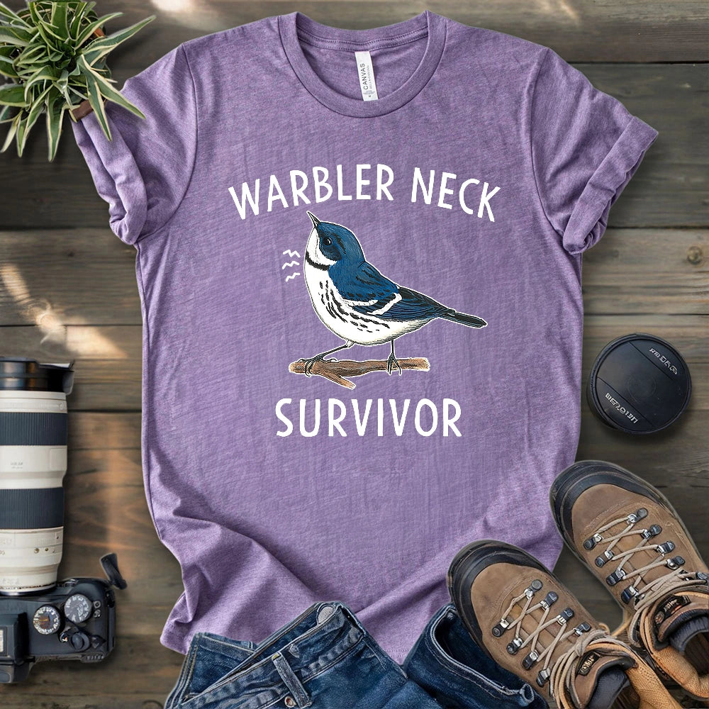 Warbler Neck Survivor T-shirt