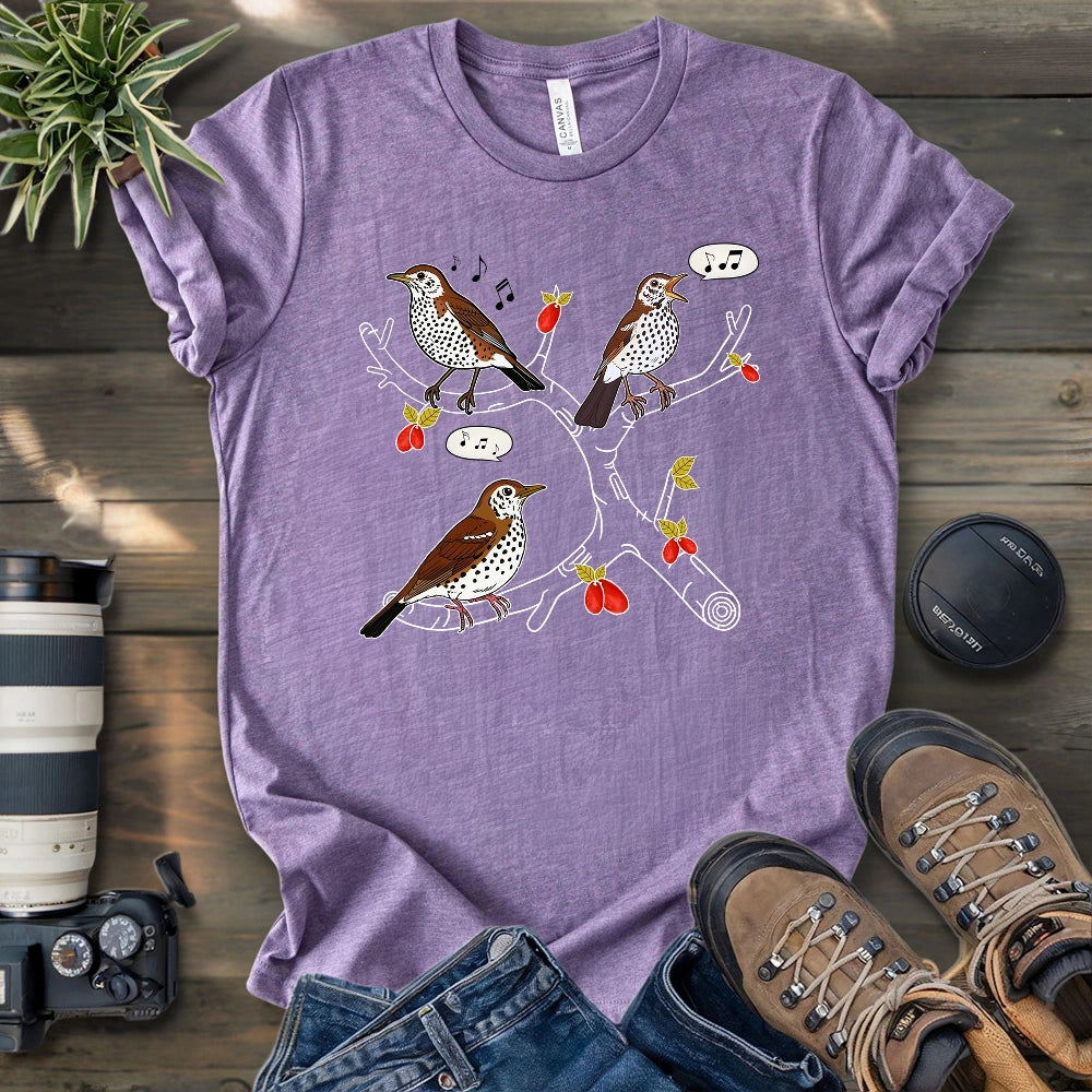 Wood Thrush's Song T-shirt