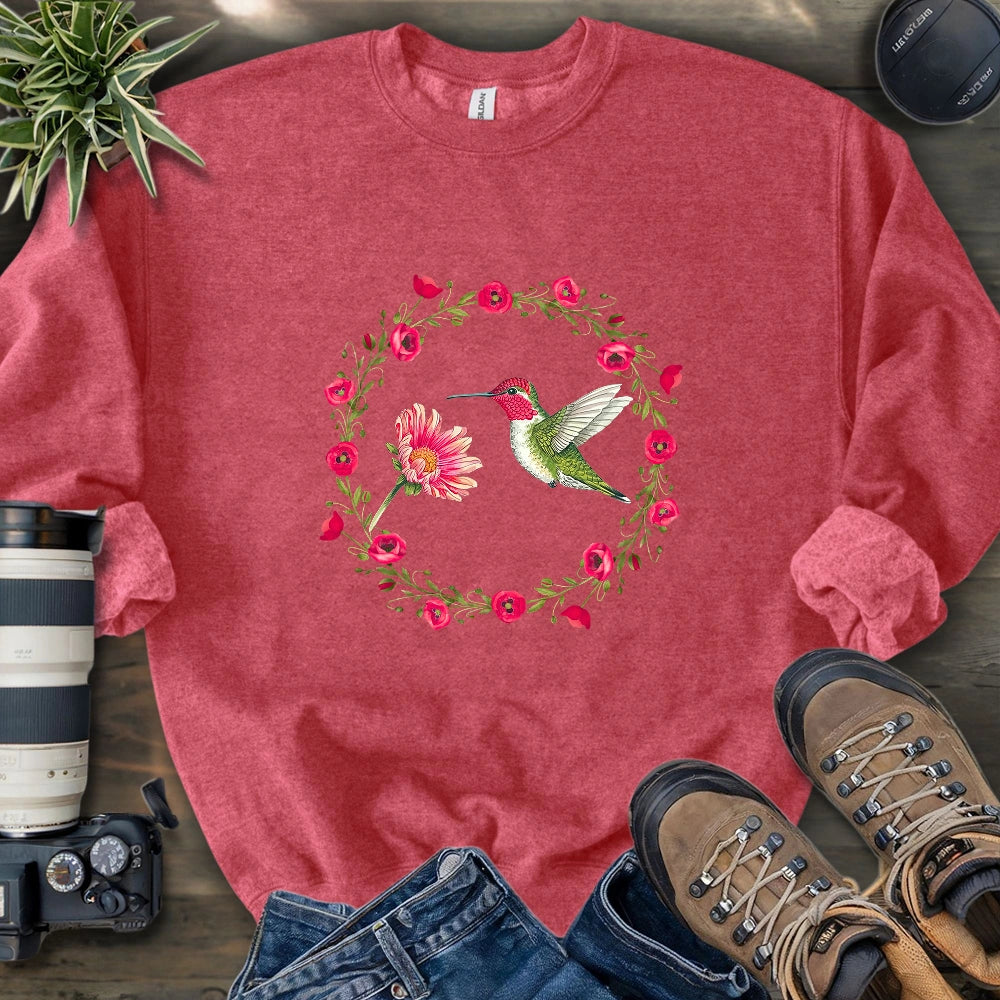 Anna Hummingbird Of California Sweatshirt