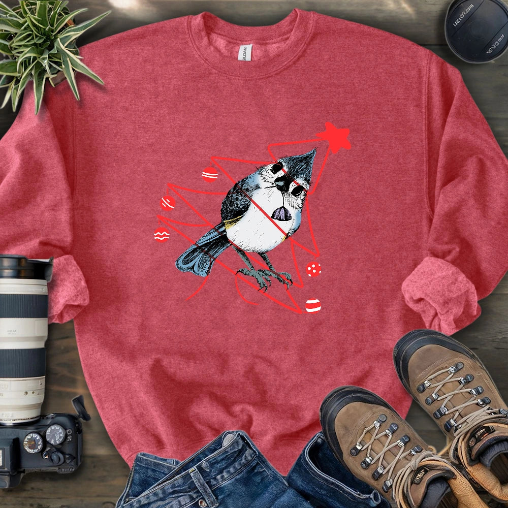 Bird Noel Tree Sweatshirt
