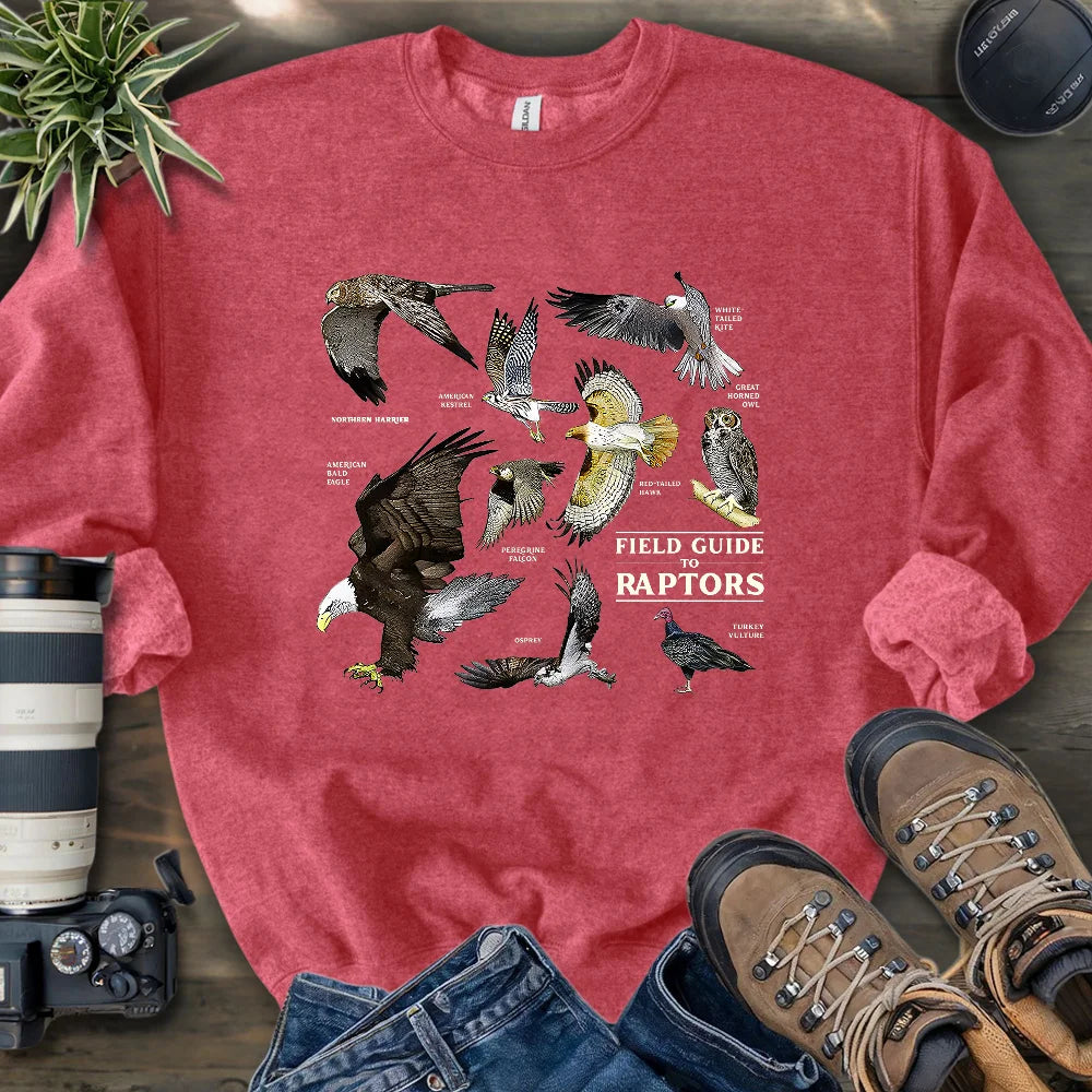 Field Guide To Raptors Sweatshirt