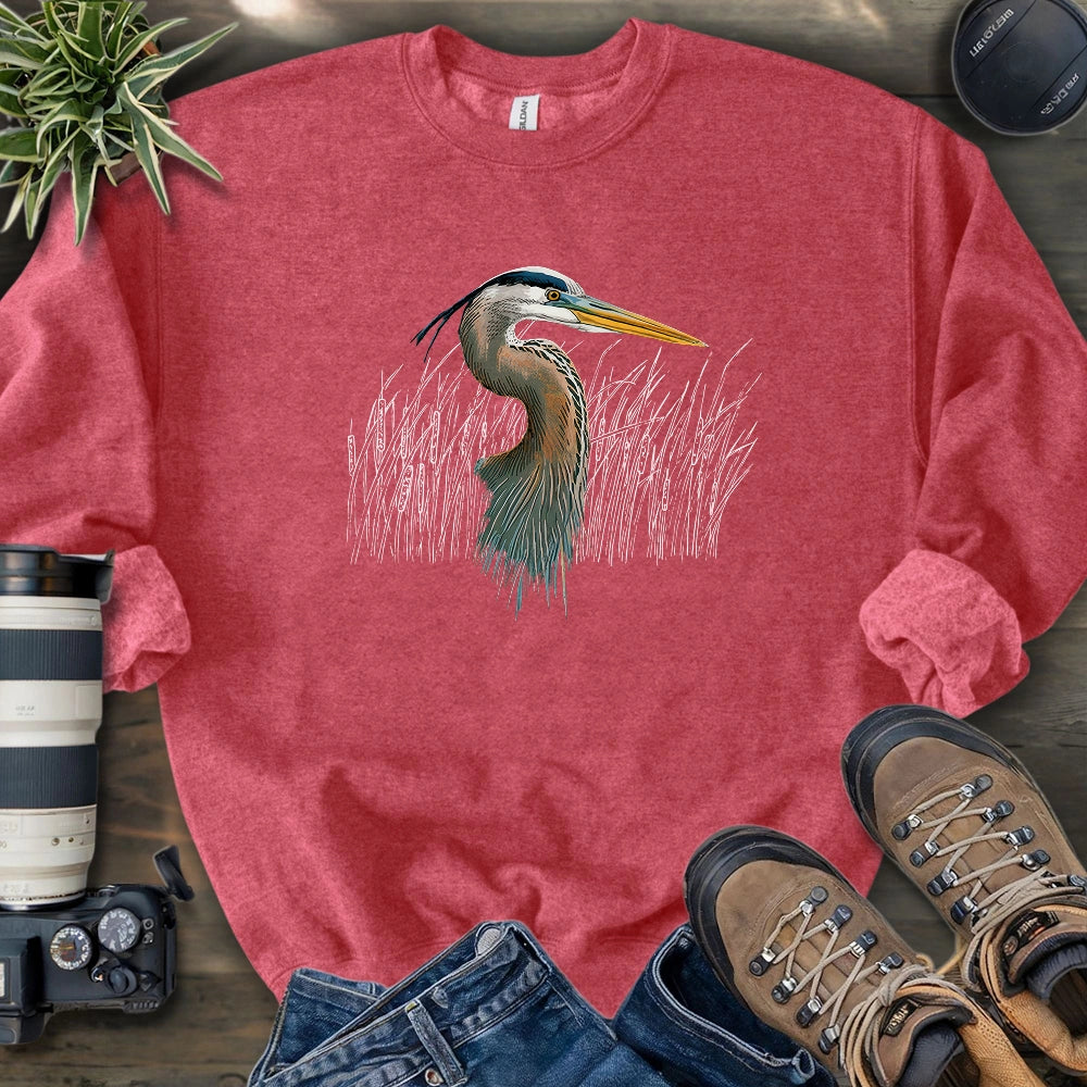 Great Blue Heron Sweatshirt