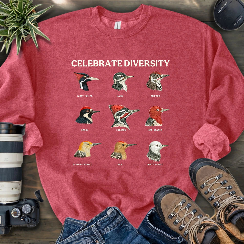 Woodpecker Diversity Sweatshirt