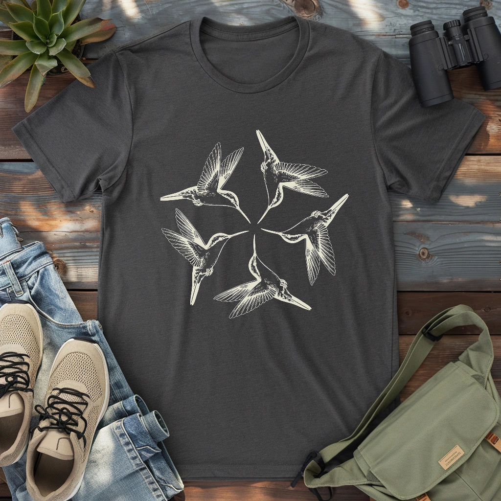 Hummingbird Flower T-shirt