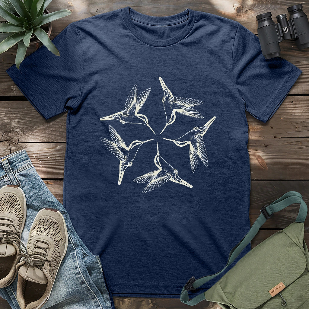 Hummingbird Flower T-shirt