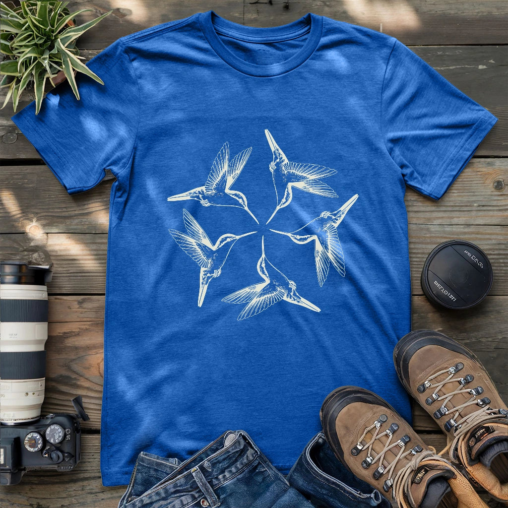 Hummingbird Flower T-shirt
