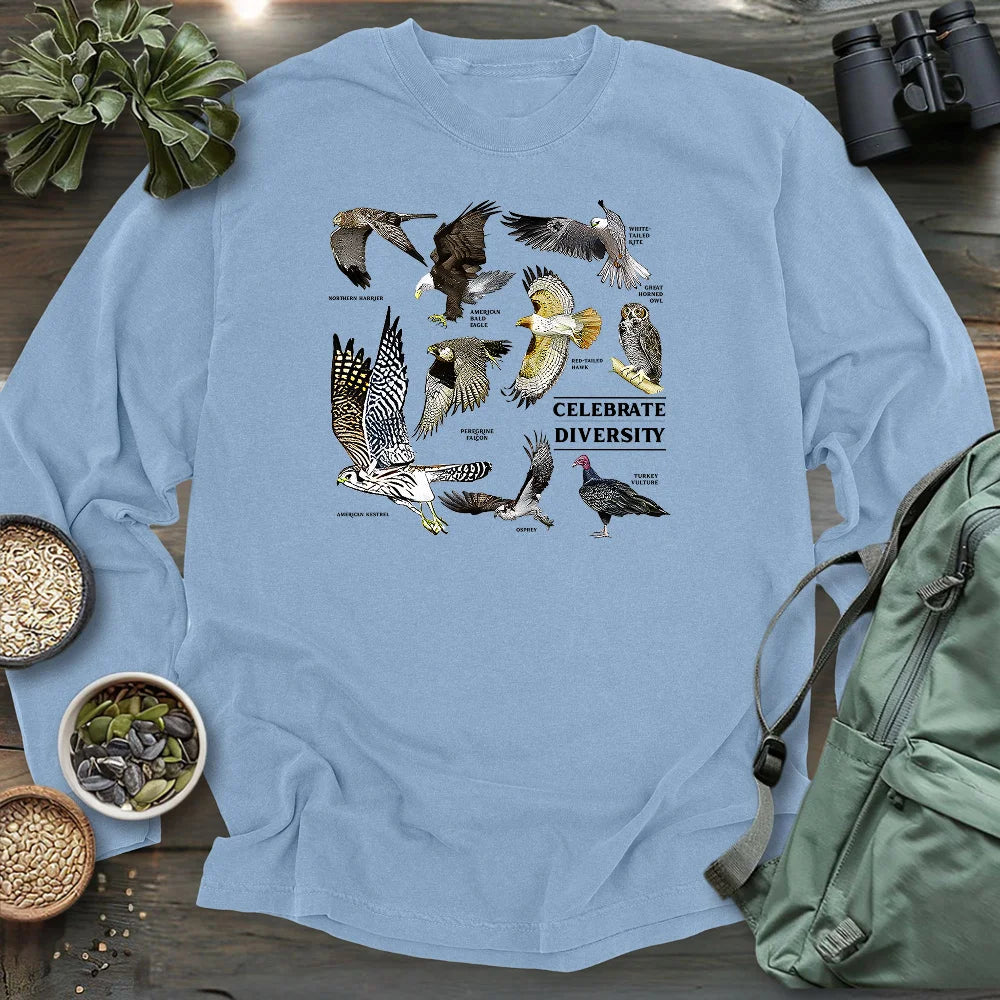 Raptors Of America Long Sleeve T-shirt