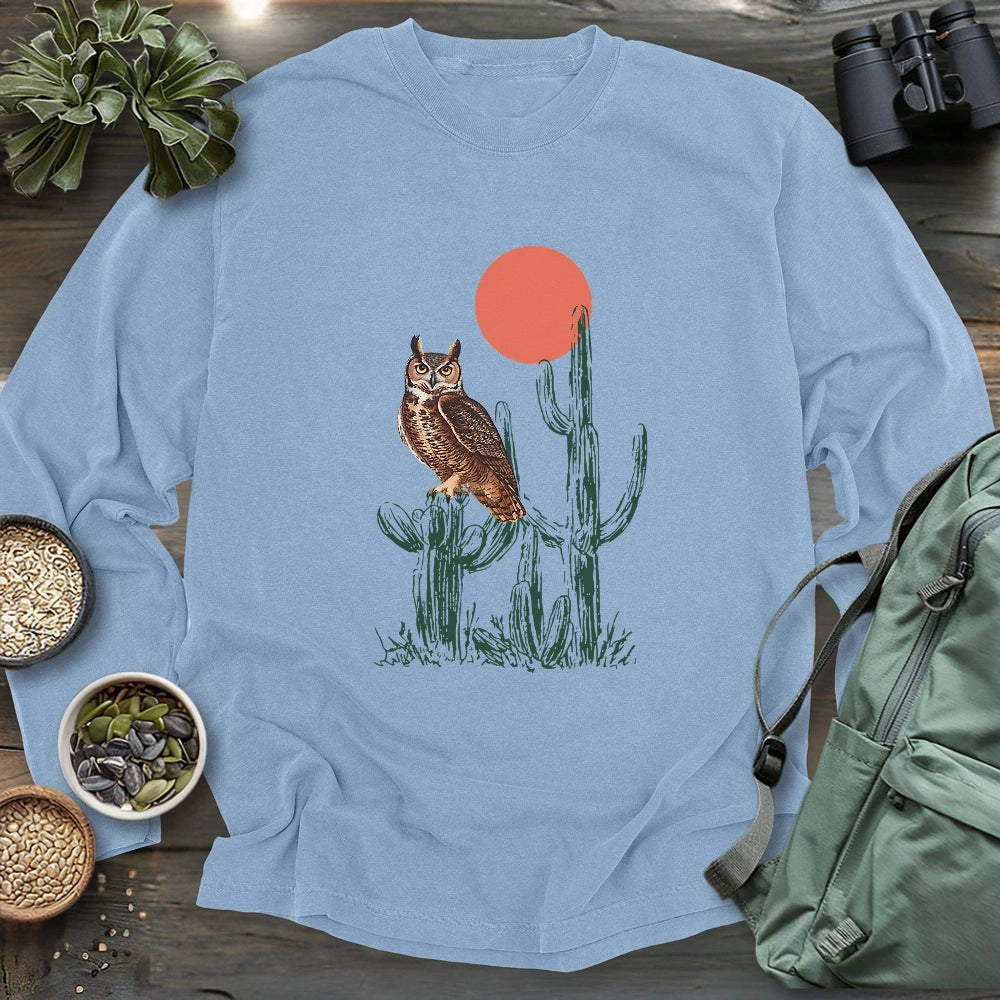 Southern Great Horned Owl Long Sleeve T-shirt