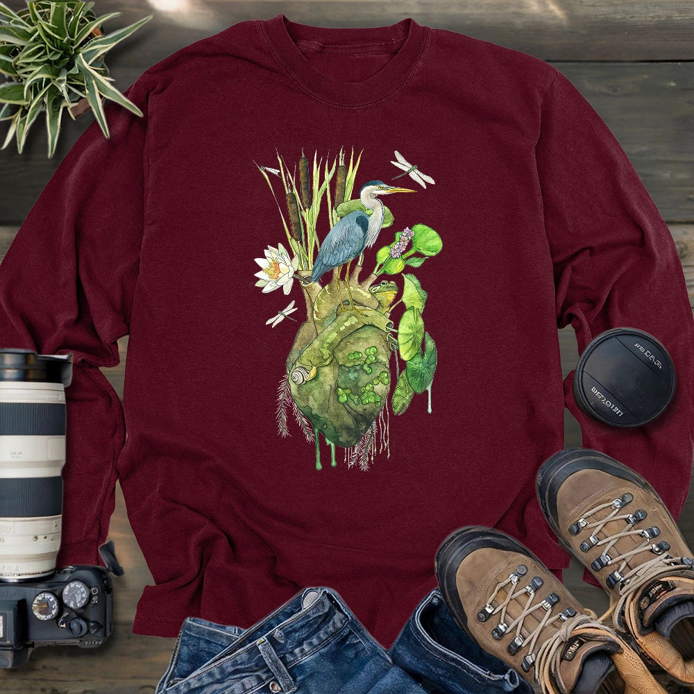 Heart of the Marsh Long Sleeve T-shirt