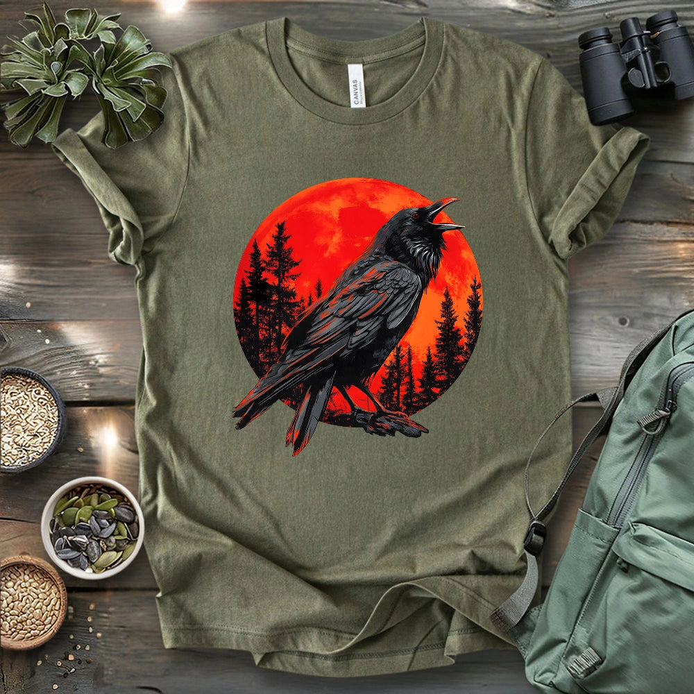 Blood Moon Raven T-shirt